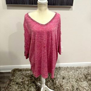 Terra & Sky Blouse, 2X.